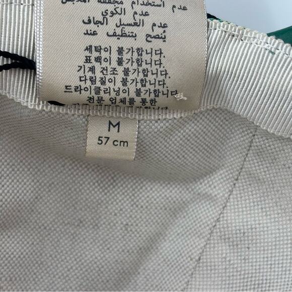 Gucci GG Emerald and Aqua Metallic Monogram Hat Baseball Cap✨ - Picture 9 of 9